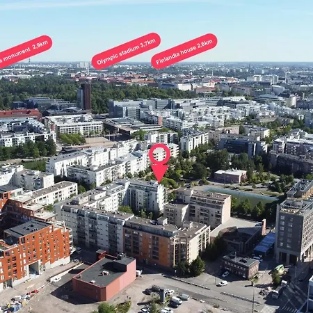 Stylish 66m2 With Private Sauna And Balcony * Helsinki